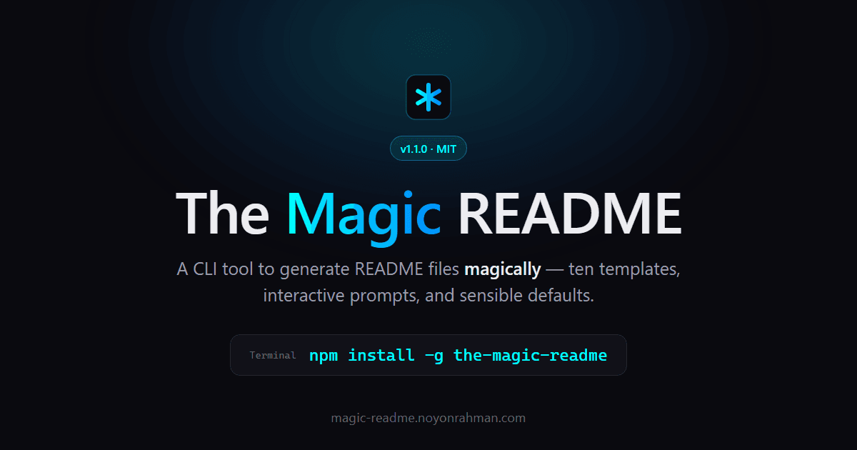 The Magic README cover